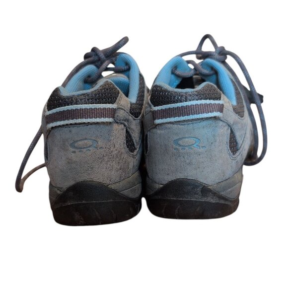 Wind River Sneakers Lace Up Breathable Hiking Walking Shoes in Blue & Gray - Picture 4 of 5